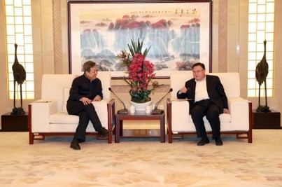 Chairman of the Board of Directors Wang Tongzhou Met Chairman of Taiyuan Iron and Steel (Group) Co., Ltd Gao Xiangming