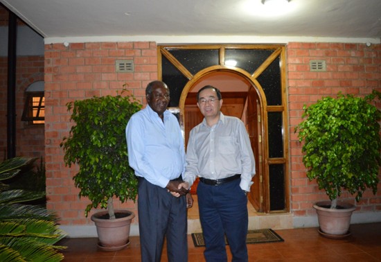 Mr. Zhang Keli, General Manager of the Holding Group of CNMCL Called on Zambian Minister of Finance, Chikwanda