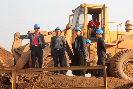Zhang Keli,Secretary of CPC CNMC Committee Visited Enterprises Invested by CNMCL in the Democratic Republic of Congo