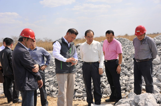 Zhang Keli, Secretary of CPC Committee for CNMC, Paying an Investigating Visit to NFCA, CCS, and SMLZ