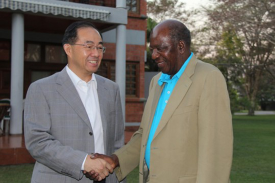 CNMC’s Party Committee Secretary Met Zambia’s Finance Minister