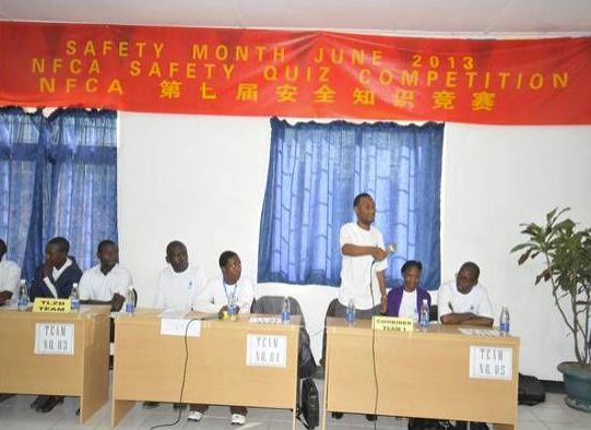 NFCA Carrying out 2013 "Safety Month" Activities