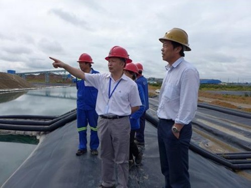 Xu Shusen, Vice Secretary of CPC Committee for CNMC, Paying an Investigative Visit to Enterprisesof CNMCL in Zambia