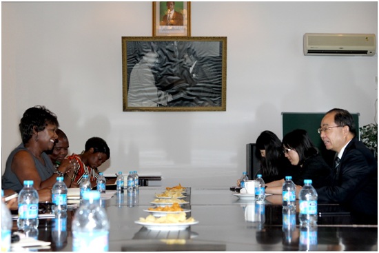 General Manager Zhang Keli of CNMC Meet with Margaret Mwanakatwe, Minister of Ministry of Commerce Trade and Industry of Zambia