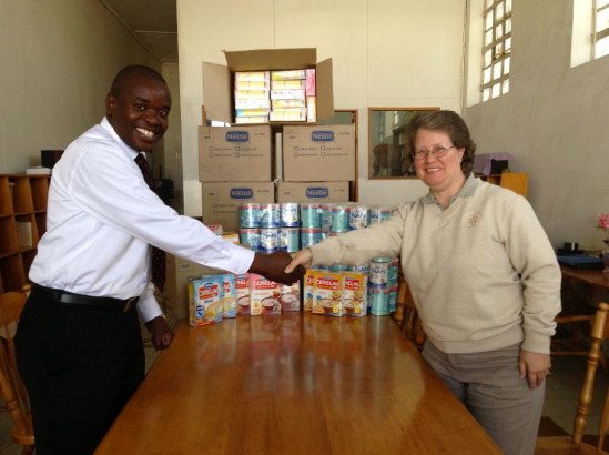 CNMC Luanshya Donating to AIDS Projects