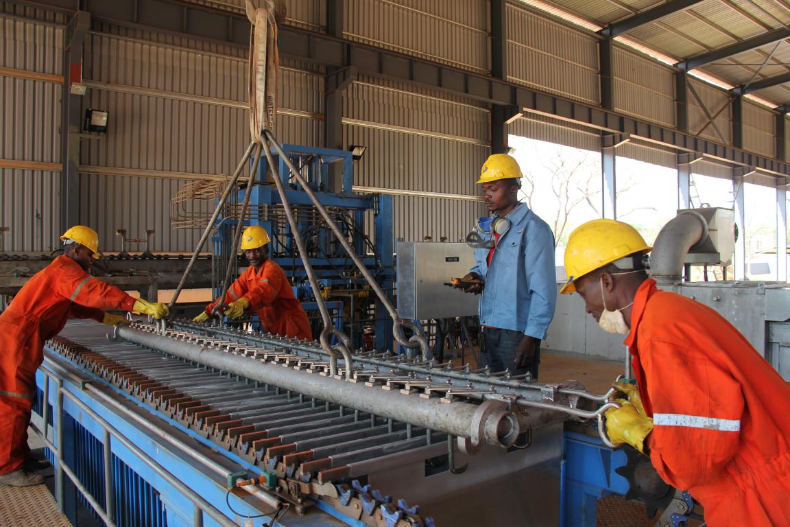 Production Express on CNMC Huaxin Mabende Mining Company